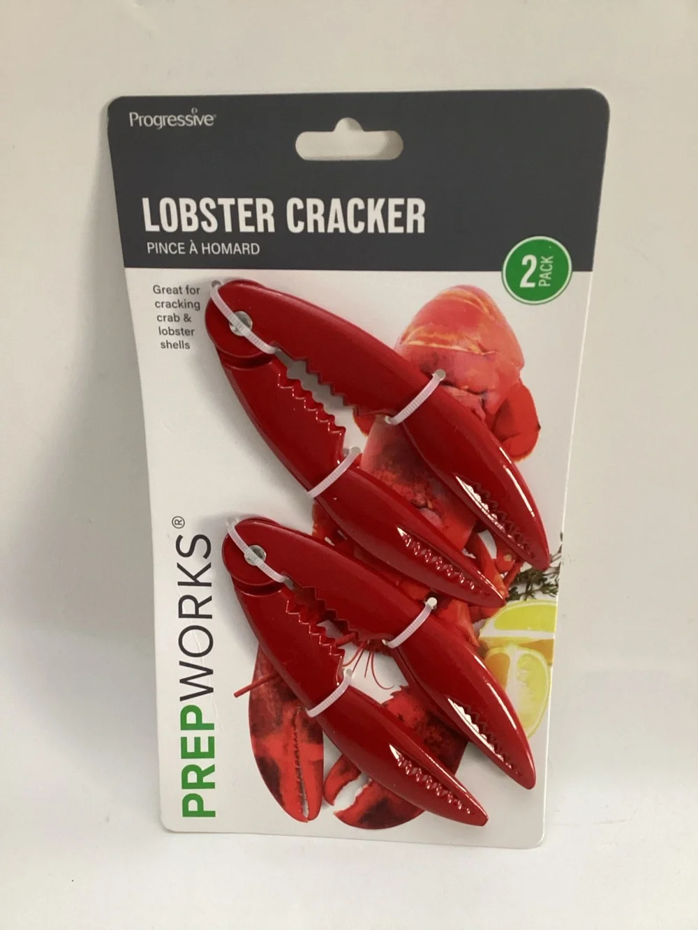 Progressive Lobster Cracker Set Of Two Red